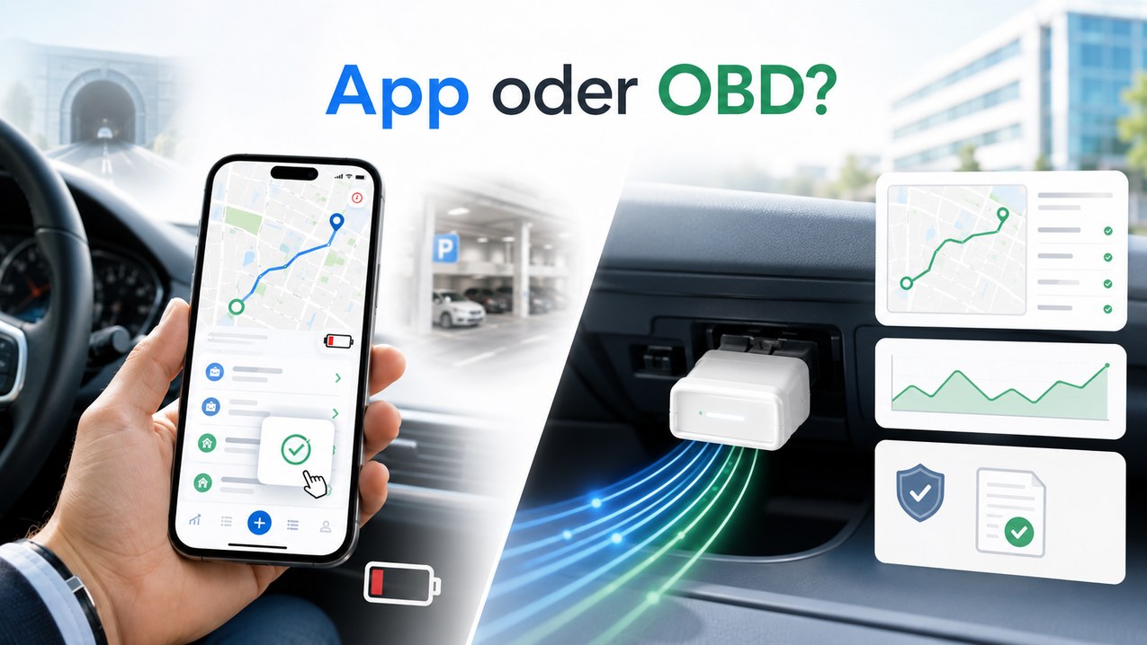App ohne Hardware oder OBD-Stecker
