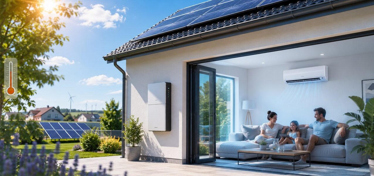 Autarke Kühlung im Sommer: Geht das mit Solar und Speicher?