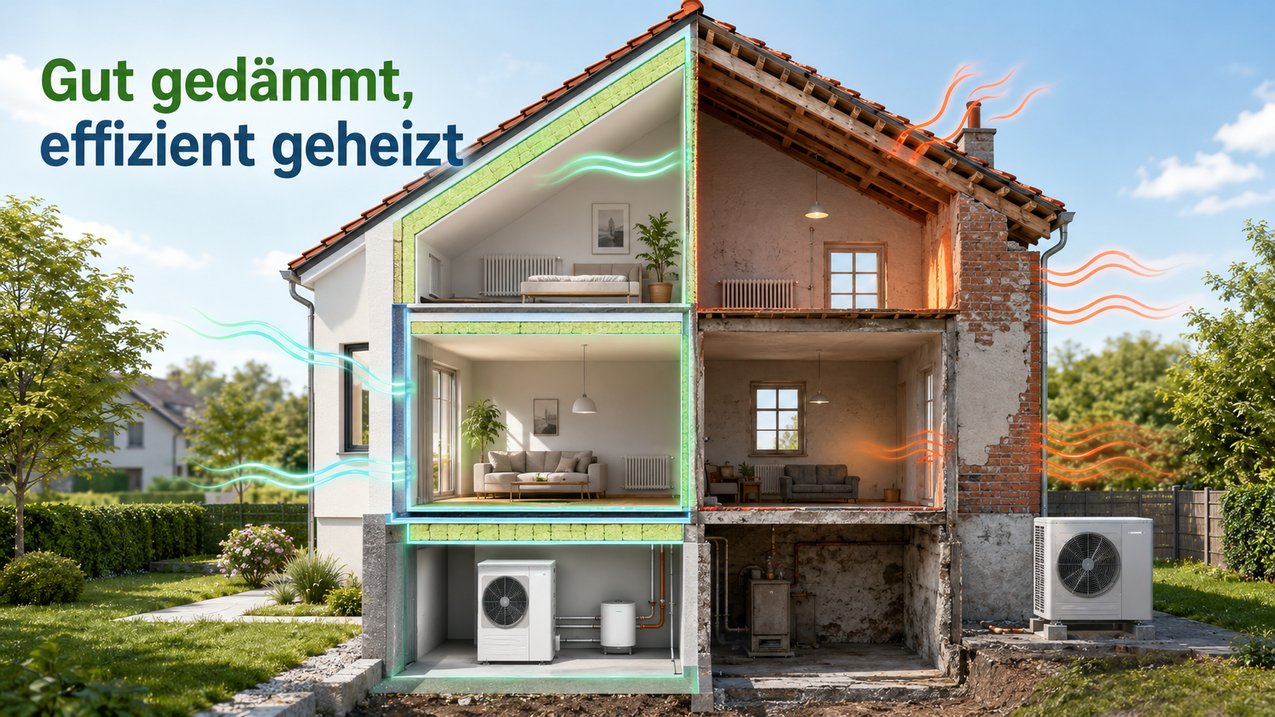 Dämmung des Gebäudes: Wann reicht sie aus?