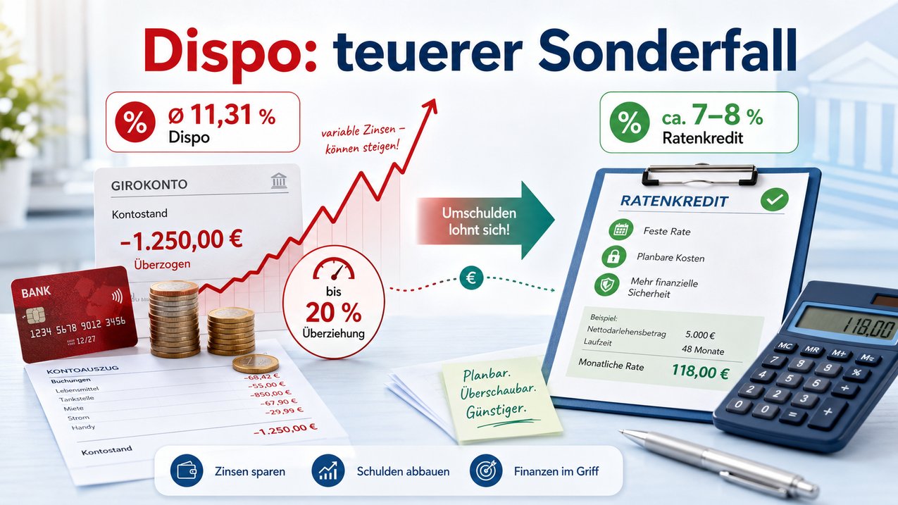 Dispokredite und variable Zinsen als teurer Sonderfall