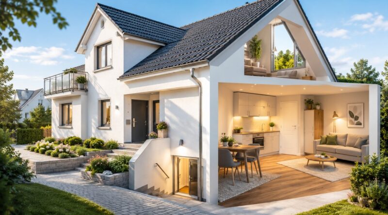 Einliegerwohnung aktivieren: Wie ungenutzter Wohnraum im eigenen Haus Geld bringen kann