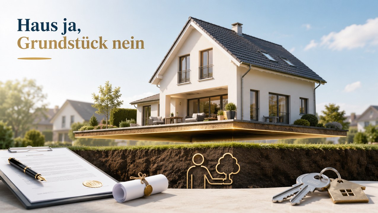 Erbpacht: Wenn das Grundstück einem anderen gehört