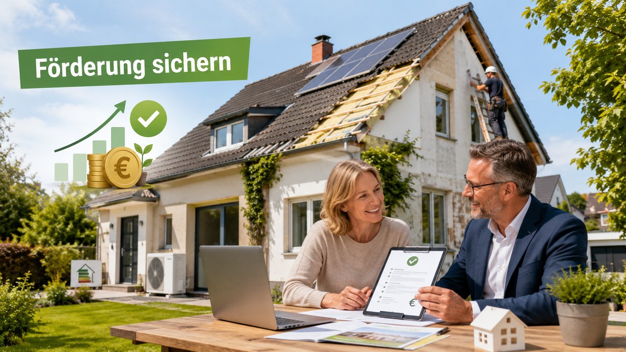 Fördergelder und Kredite für energetische Maßnahmen