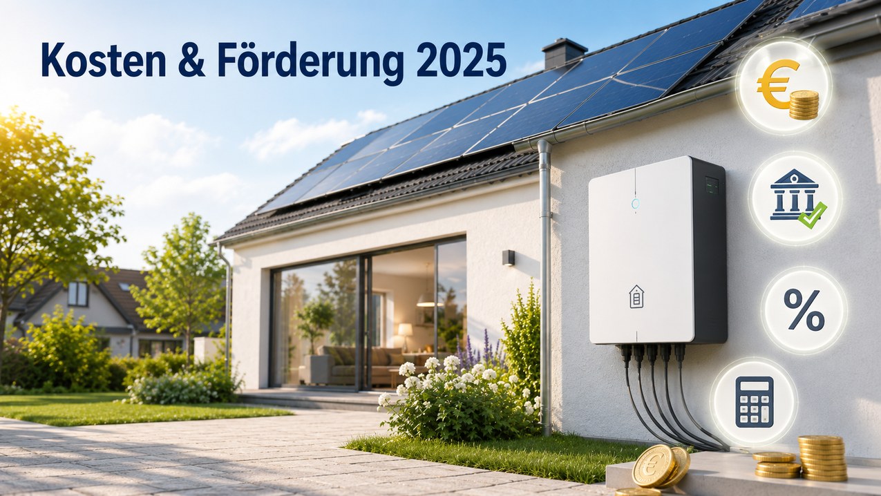 Kosten, KfW-Förderung und Steuern für AC-Speicher für Solaranlagen