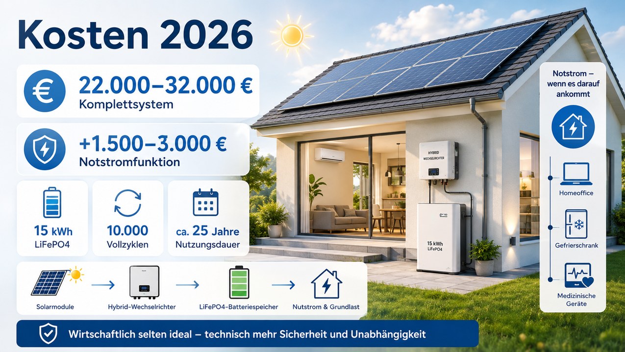Kosten und Wirtschaftlichkeit im Jahr 2026