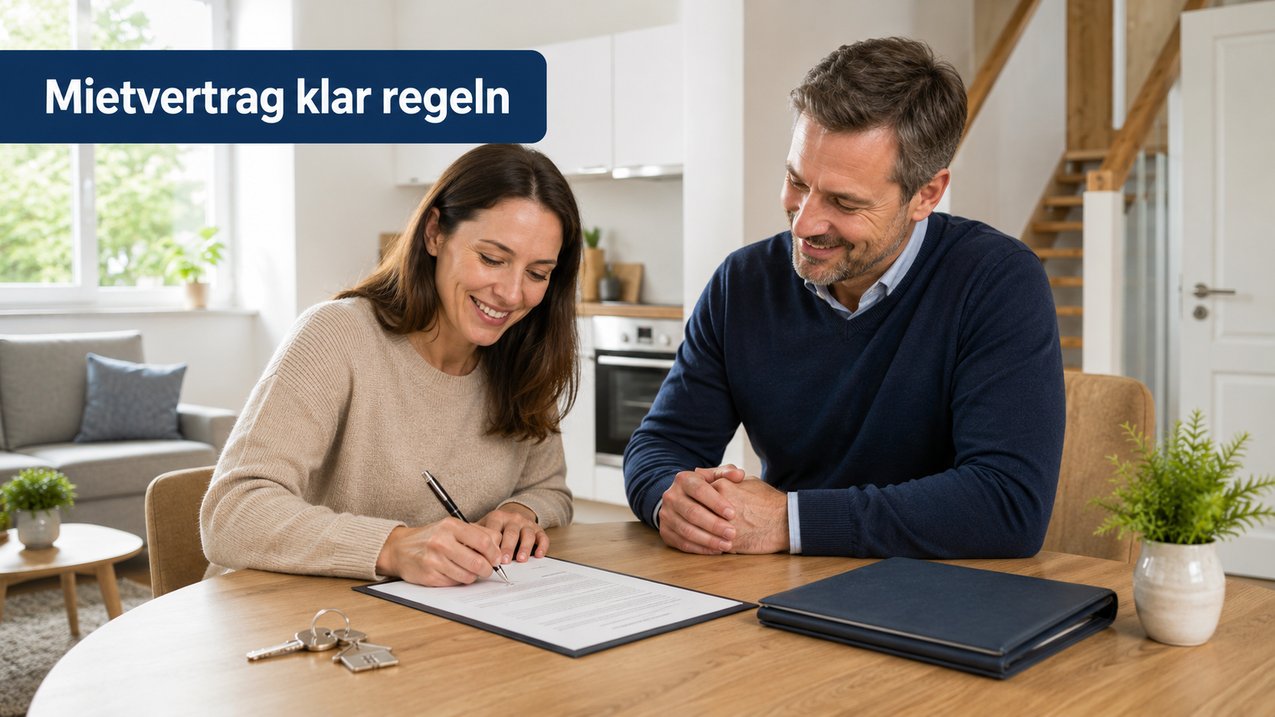 Den richtigen Mietvertrag aufsetzen
