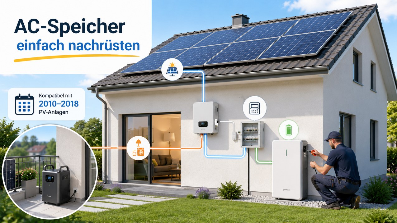 Nachrüstung bestehender Solaranlagen