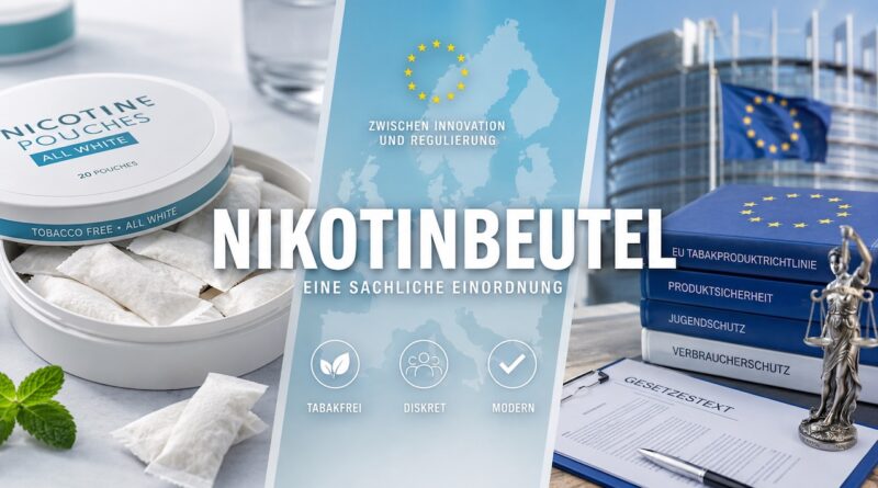 Nikotinbeutel in Deutschland: Funktion, Rechtslage und der Unterschied zum Snus