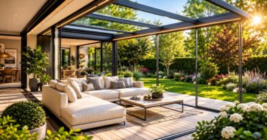 Wie richte ich ein komfortables Outdoor-Wohnzimmer ein?