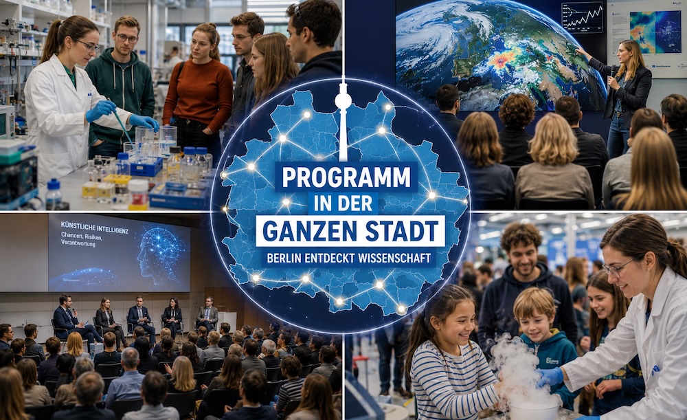 Programm der Lange Nacht der Wissenschaften