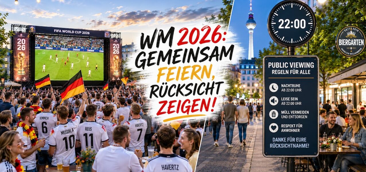 Public Viewing zur WM 2026 in Berlin: Das sind die Regeln
