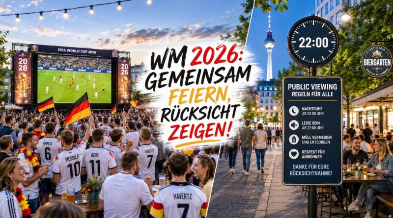 Public Viewing zur WM 2026 in Berlin: Das sind die Regeln