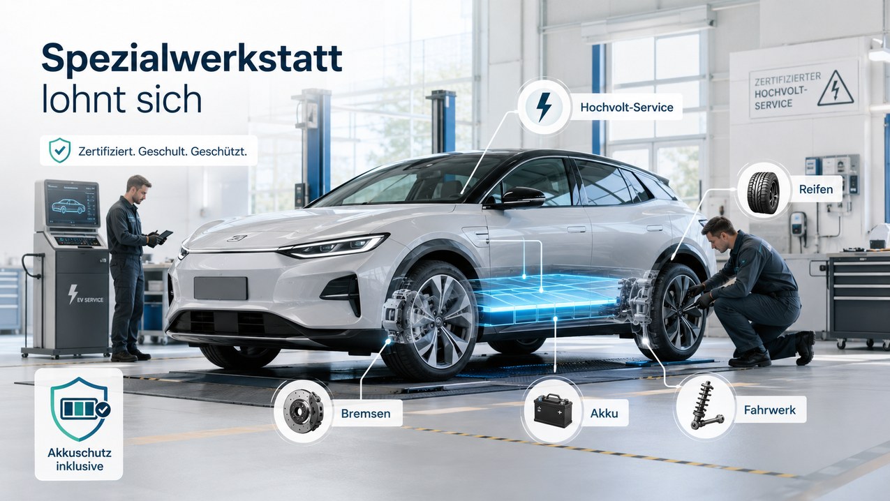 Reparaturkosten und Werkstattnetz