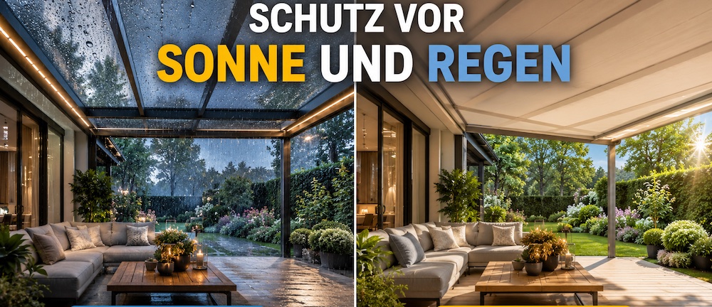 Erster Schritt: Schutz vor Elementen