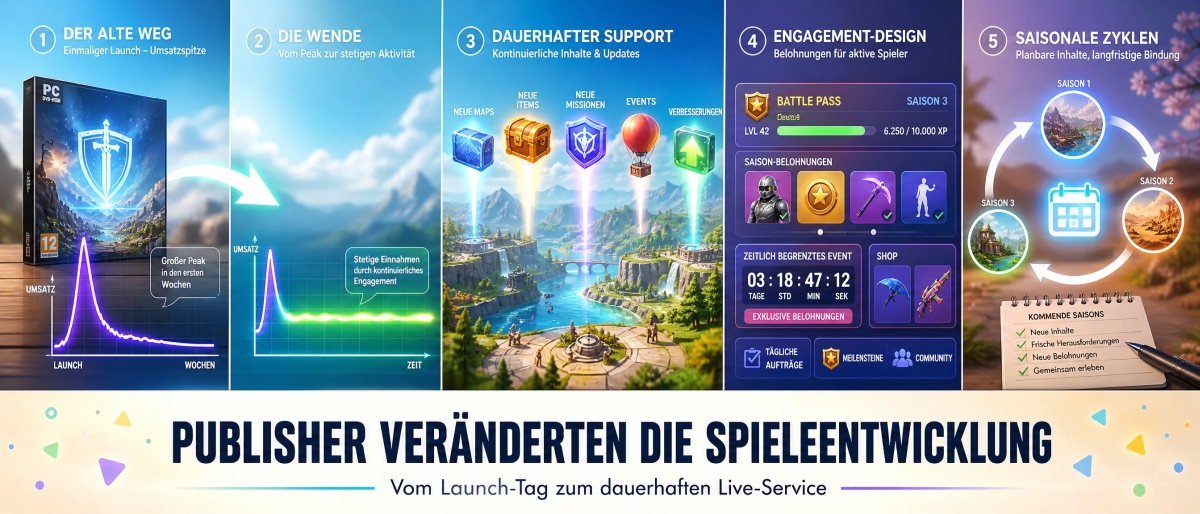 Publisher veränderten die Spieleentwicklung