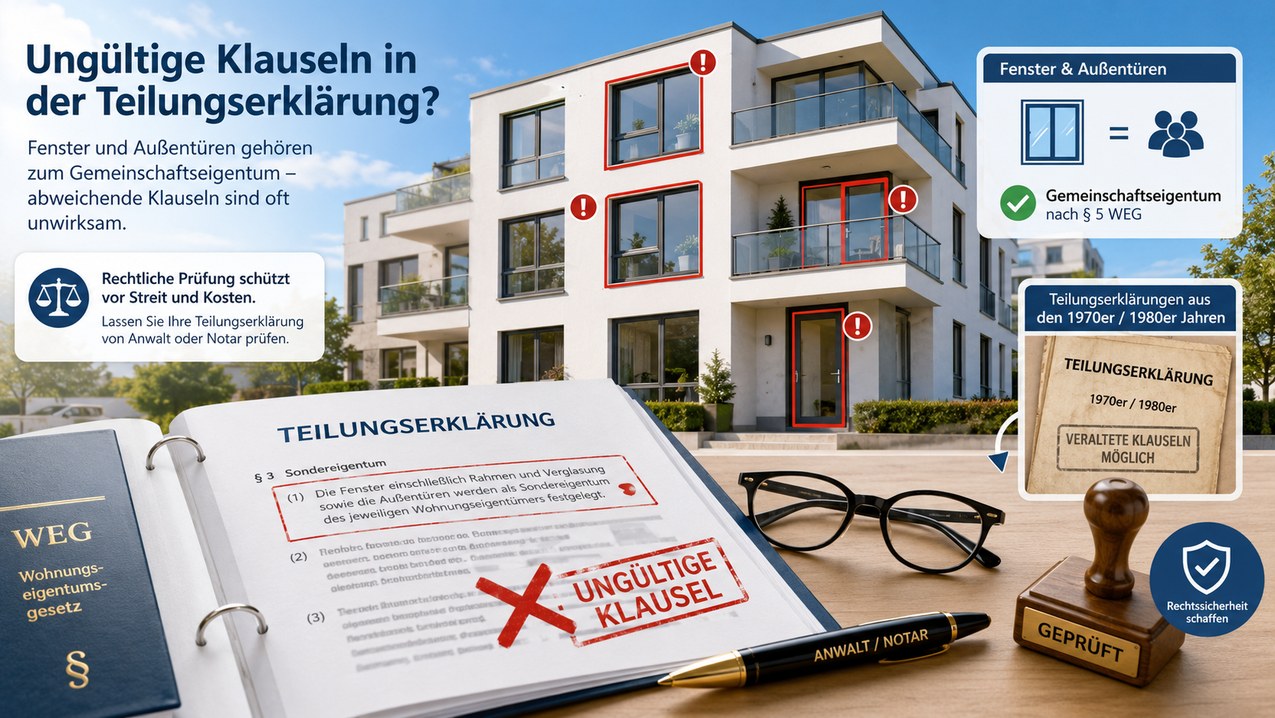 Ungültige Klauseln erkennen und handeln