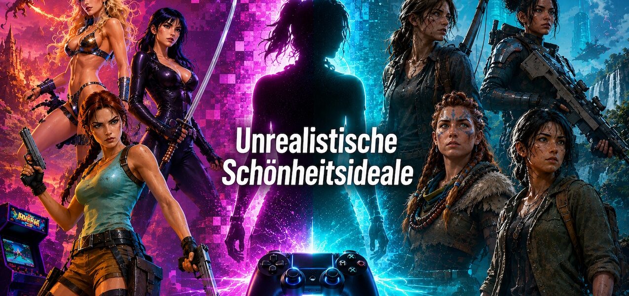 Unrealistische Schönheitsideale: Wie Videospiele das Selbstbild von Gamerinnen beeinflussen können