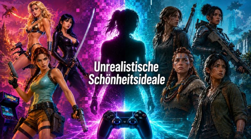 Unrealistische Schönheitsideale: Wie Videospiele das Selbstbild von Gamerinnen beeinflussen können