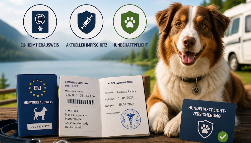 Papiere für den Hund