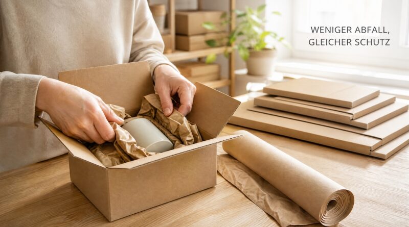 E-Commerce-Bestellungen verpacken, ohne unnötigen Abfall zu produzieren