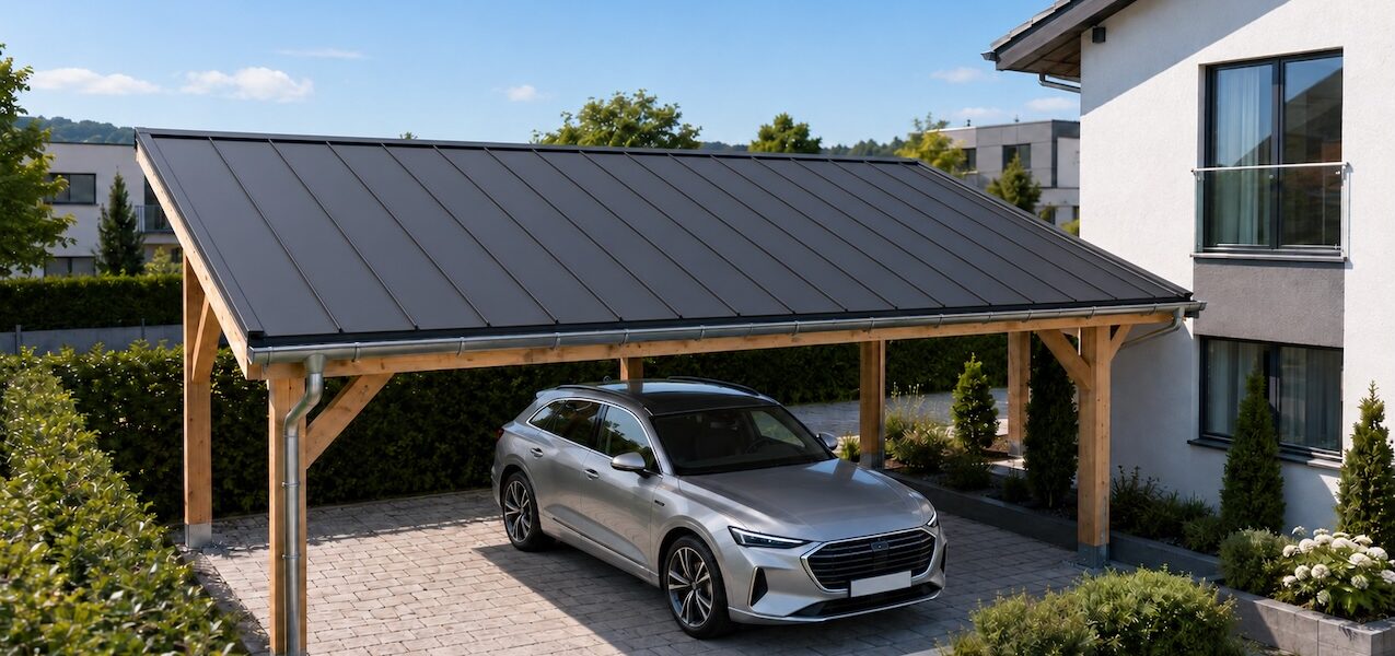 Carport planen: Welche Dacheindeckung ist die richtige?