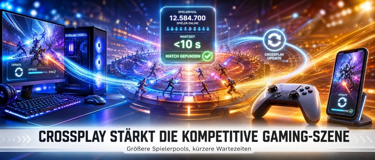 Crossplay stärkt die kompetitive Gaming-Szene