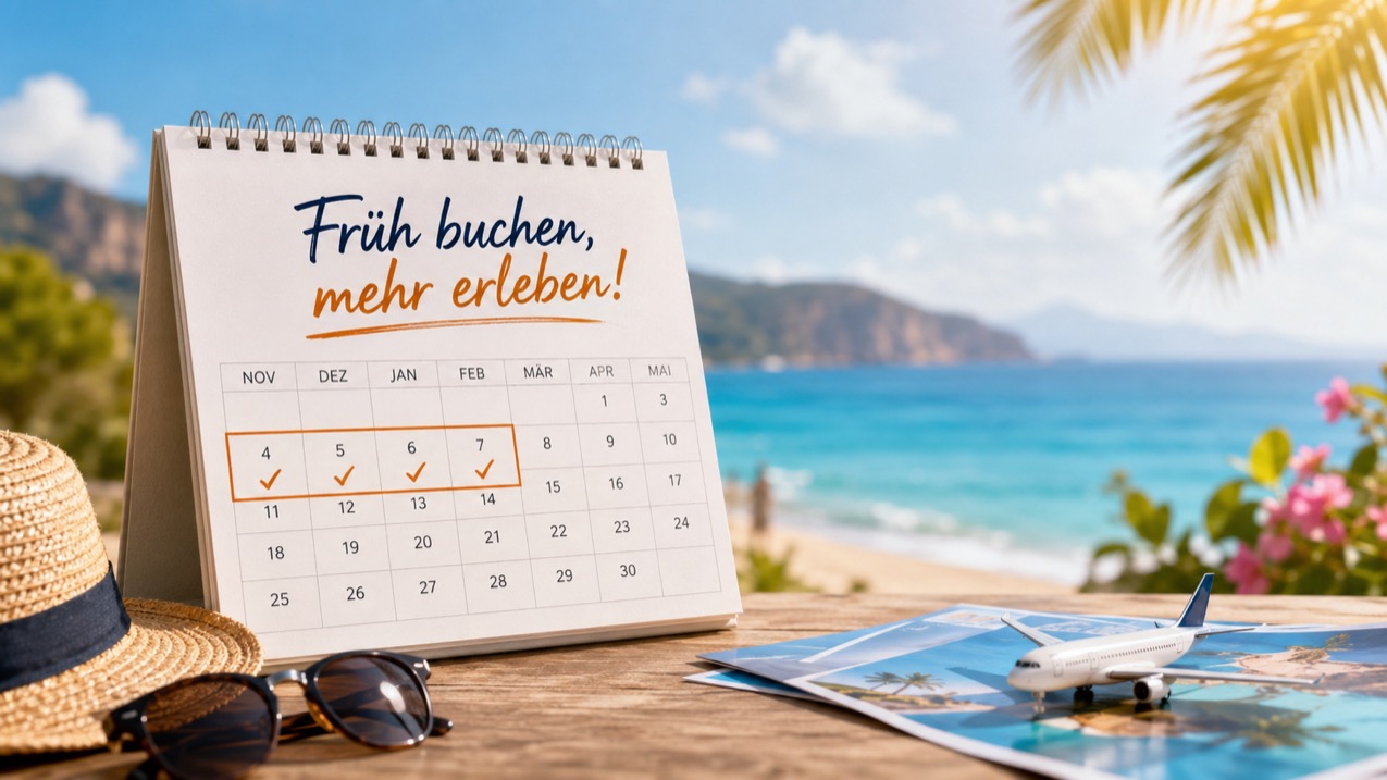 Der optimale Buchungszeitraum für den Sommerurlaub 2026