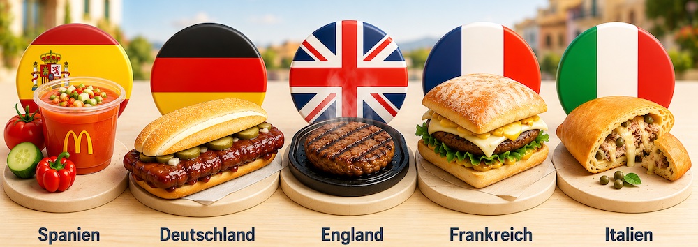 Europäische Gerichte bei McDonalds