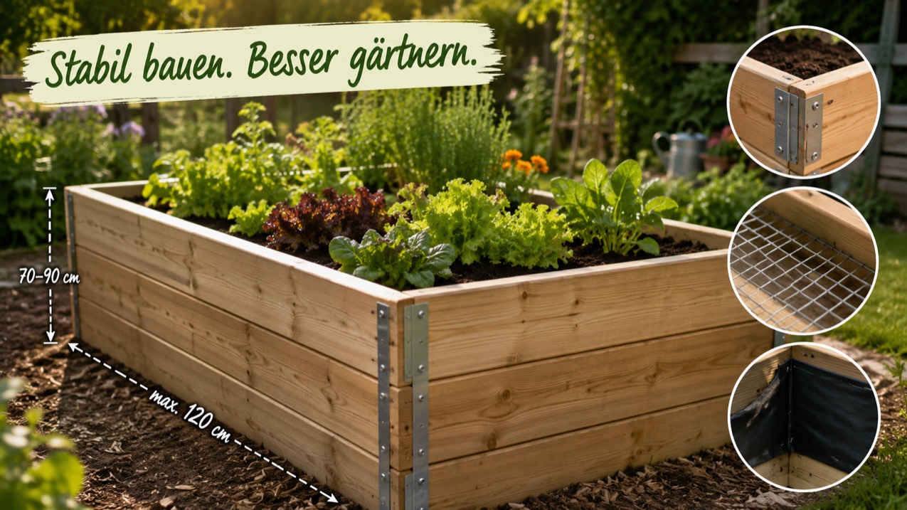 Größe und Aufbau des Rahmens