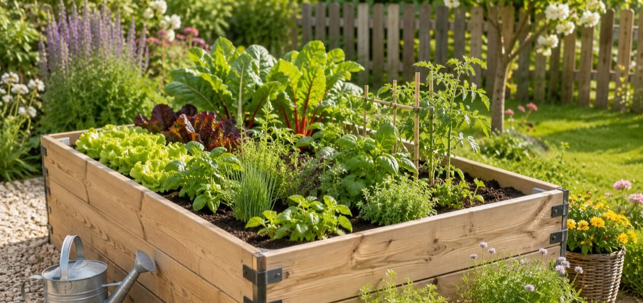 Hochbeet anlegen: Schritt-für-Schritt-Anleitung für Anfänger – Material, Füllung, Bepflanzung