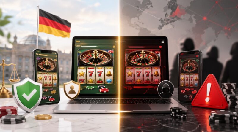 Legales Casino vs. Schwarzmarkt: Warum die Hälfte aller Deutschen beim falschen Anbieter spielt