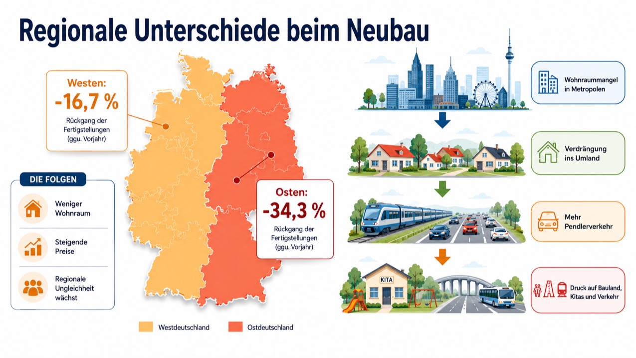 Regionale Unterschiede und ihre Folgen