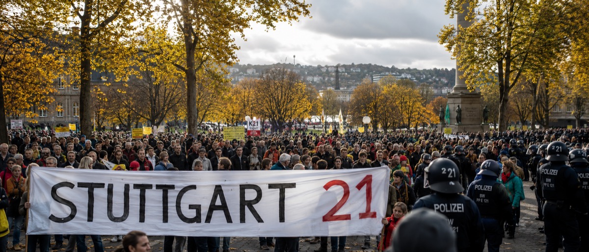 Stuttgart 21 als Stoff für die Literatur