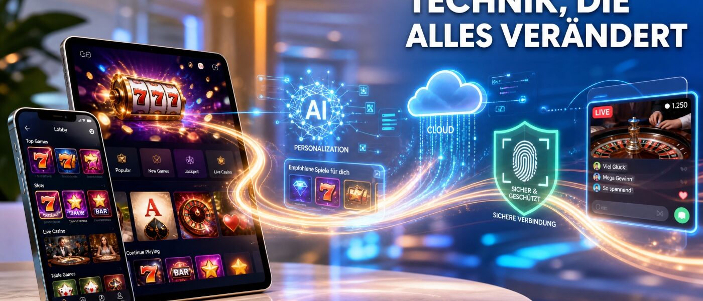 Technische Fortschritte in der Online-Casino-Branche