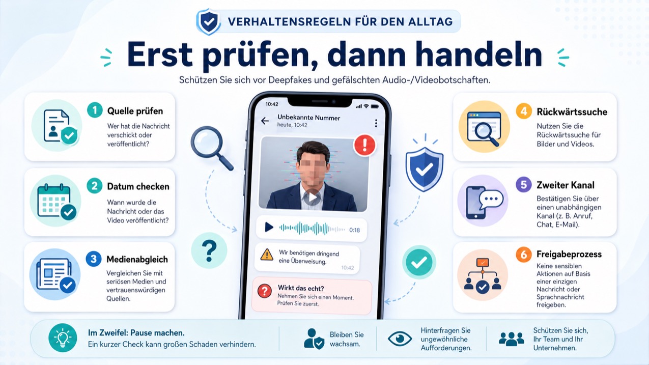 Verhaltensregeln für den Alltag