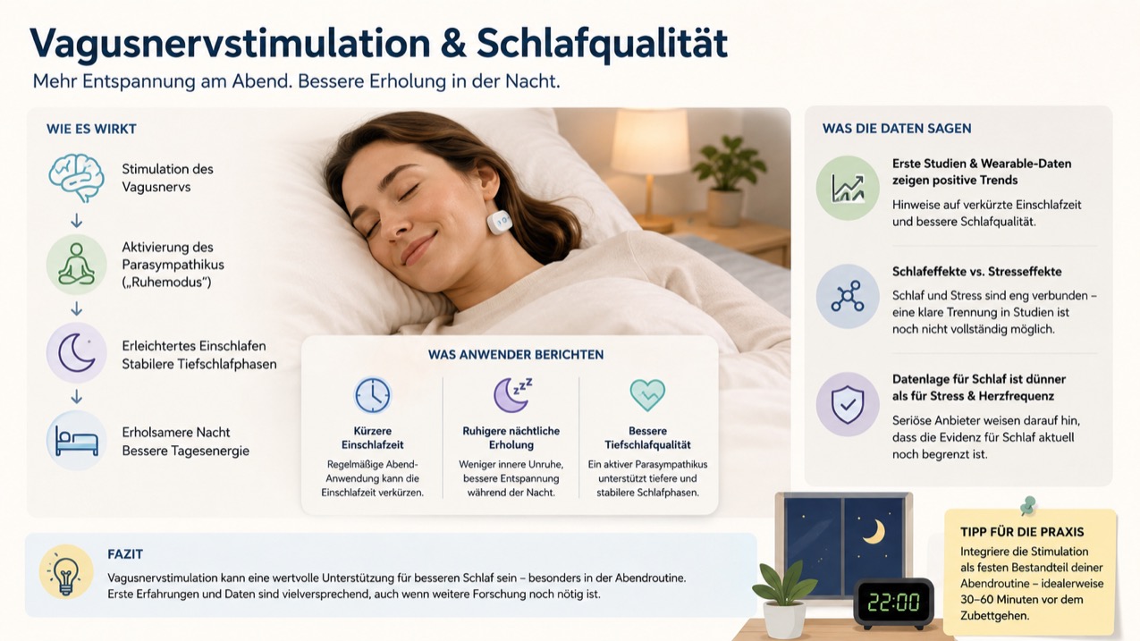 Wirkung auf Schlafqualität und Erholung