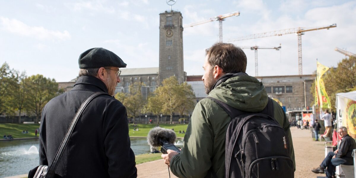 Wo die Löwen weinen: Podcast und Roman über den Streit um Stuttgart 21