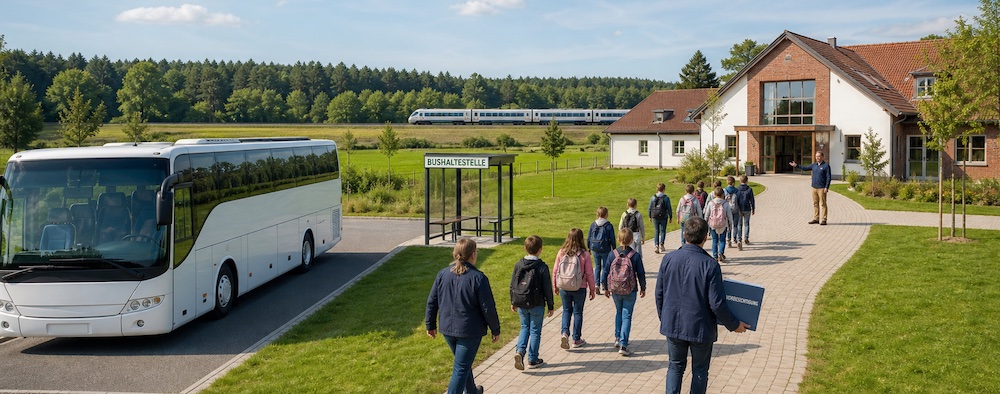 Regionale Anbindung und Anreise