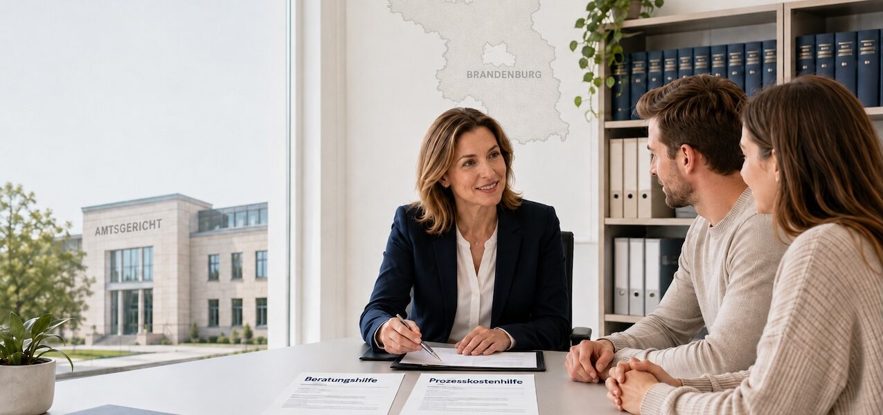 Beratungshilfe und Prozesskostenhilfe in Brandenburg: So kommen Menschen mit geringem Einkommen zu ihrem Recht
