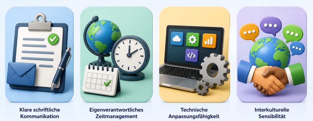 Fähigkeiten im Büro Alltag