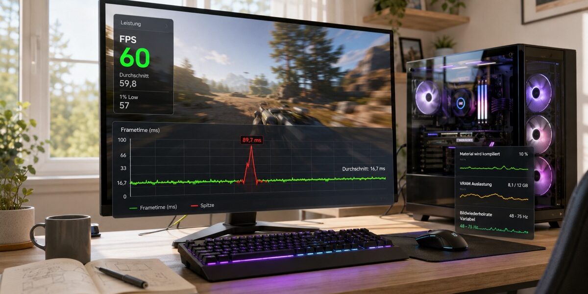 Frametime statt FPS: Warum Spiele trotz 60 FPS stocken
