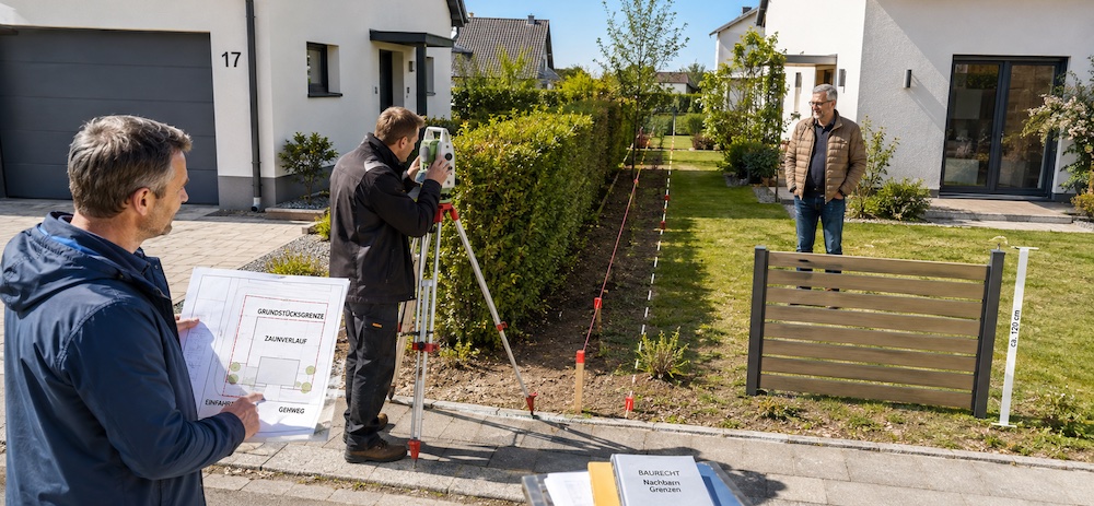 Grundstücksabgrenzung: Rechtliche Vorgaben und Sicherheitsaspekte