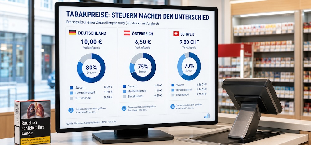 Steuern und Preisbildung, warum der DACH-Raum unterschiedlich tickt