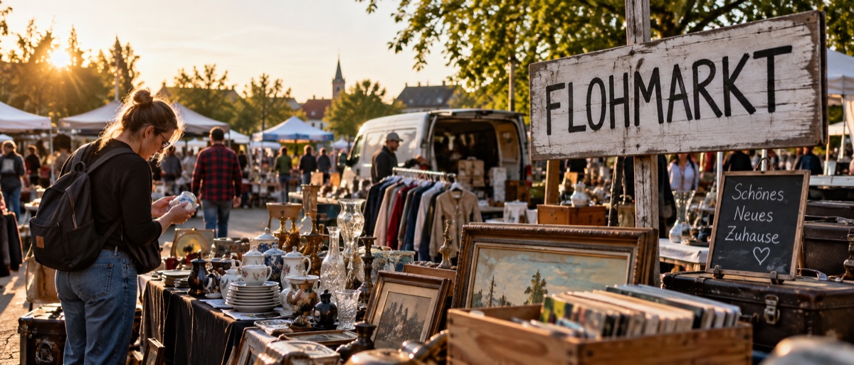 Flohmarkt und Laden vor Ort rechnen mit Standgebühr statt Provision