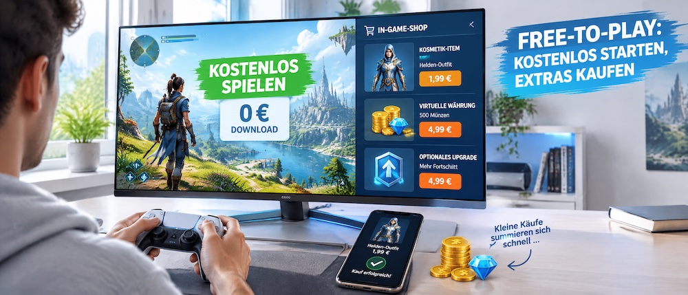 Free-to-Play: Der Download kostet nichts, Extras schon