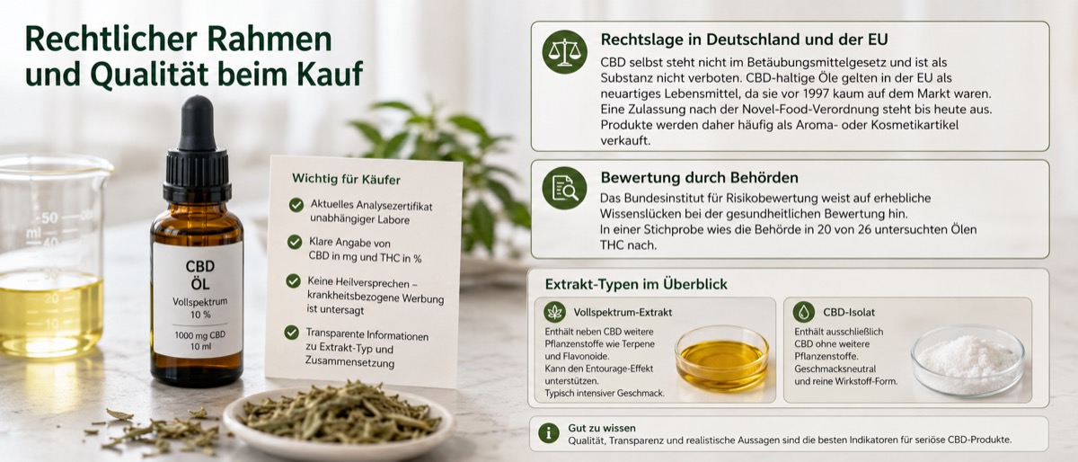 Rechtlicher Rahmen und Qualität beim Kauf