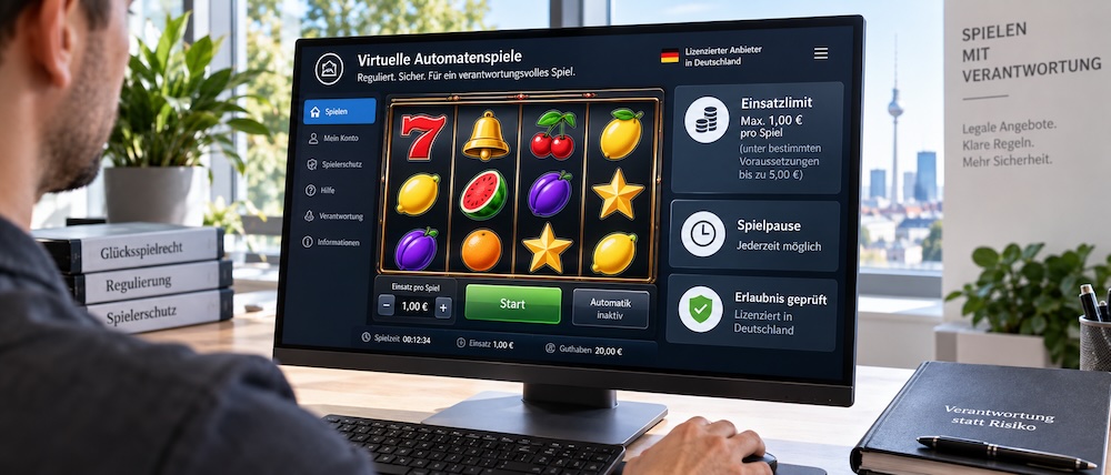 Die Entscheidung betrifft regulierte Online Spielautomaten