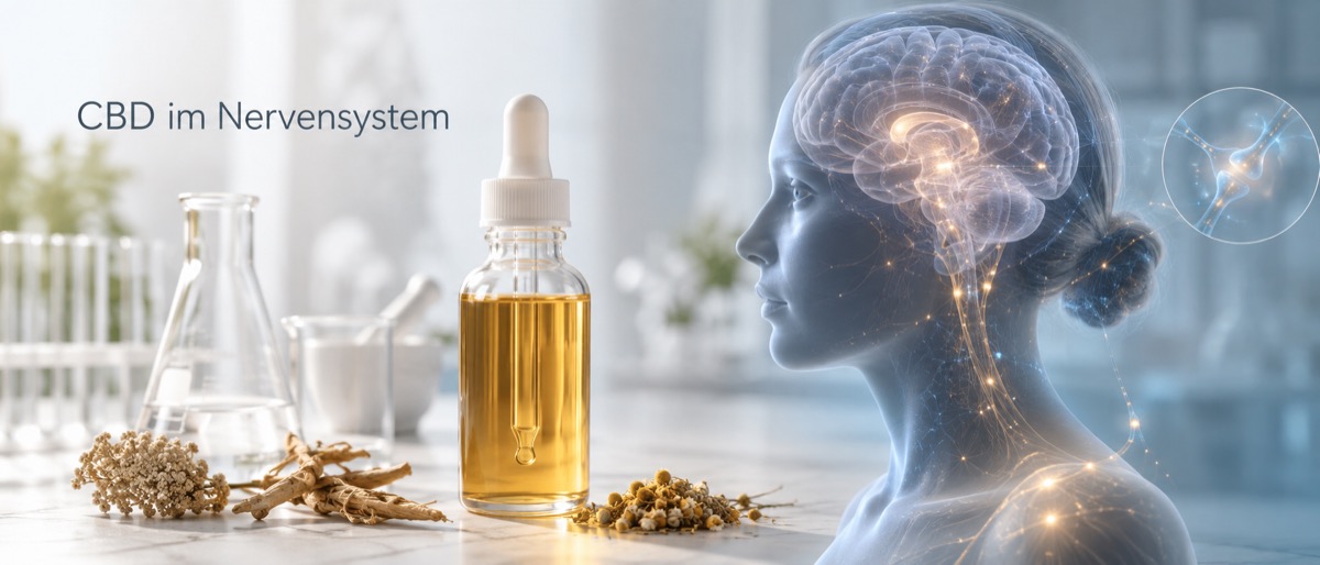 Wie Cannabidiol im Nervensystem ansetzt