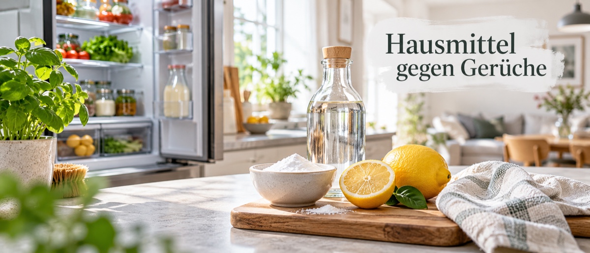 Welche Hausmittel helfen gegen schlechte Gerüche?